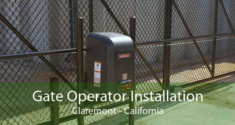 Gate Operator Installation Claremont - California